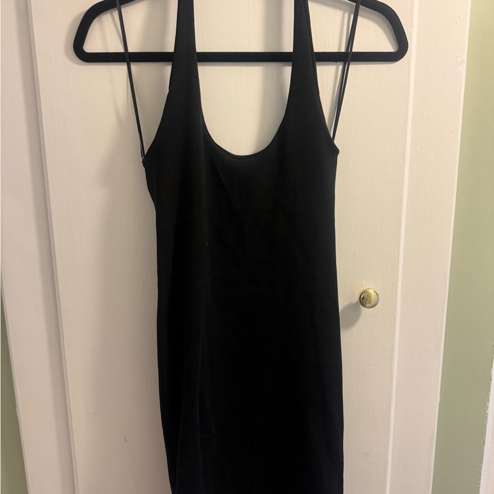 Elegant Black Mini Dress